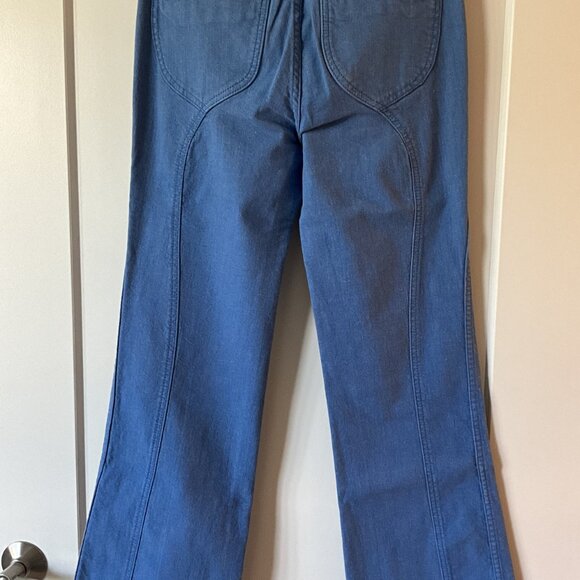 Tory Burch Blue Denim Pants - Picture 3 of 4